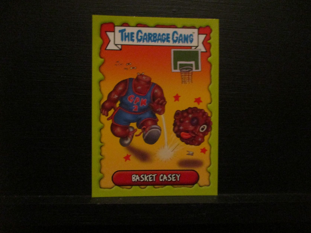 Basket Casey - (Topps) The Garbage Gang Original Trading Card #12