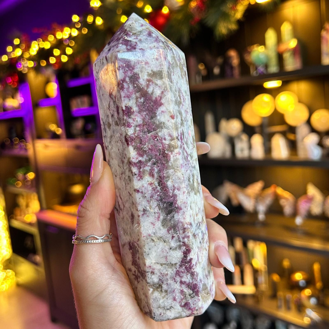 Pink Tourmaline Tower B21A