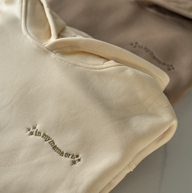 In my Mama era -Hooded sweatshirt 