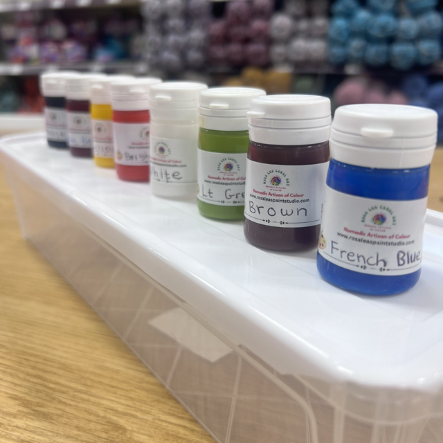 Enamel Paint Pots 2.5cl – Perfect for Canal Art 