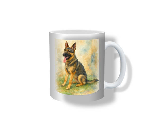 German Shepherd Mug