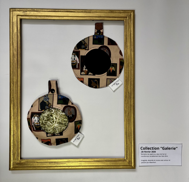 Mini sac à foin Albertha's "Galerie"