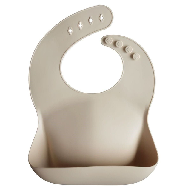  SILICONE BIB (Kleur: Shifting Sand)