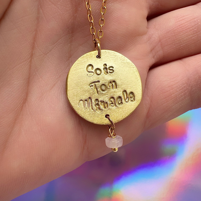 Médaille "Sois ton miracle"