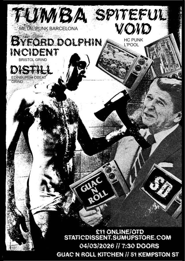 4th March - Tümba, Byford Dolphin Incident, Distill, Spiteful Void