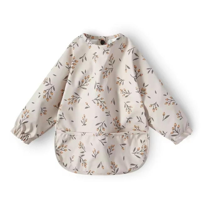 Babero Alimentación Complementaria - Olivos