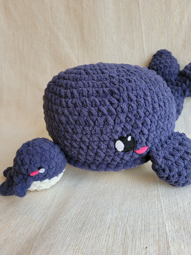 Maman Baleine et Bébé : Les géants des mers