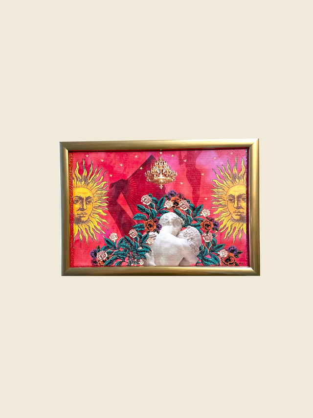 Amore paysage CADRE OR