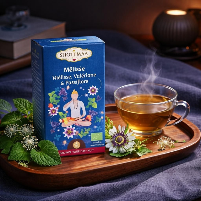 "Rêverie" - Tisane bio - Mélisse, Valériane, Passiflore