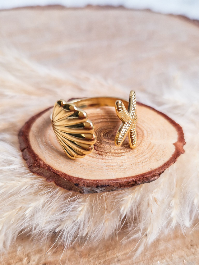 Bague "Summer" - Modèle doré 