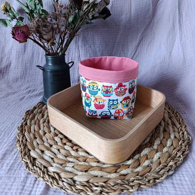 Panière Chouettes Plage