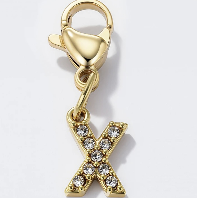 X - Charm lettre 