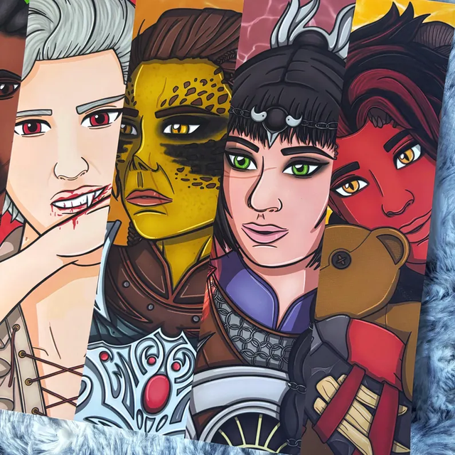 Baldur's Gate 3 Companions A4 Print