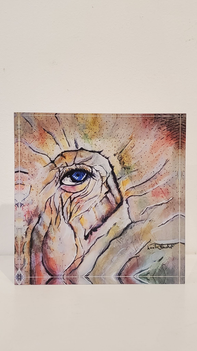 Impression sur verre acrylique - Vision de sagesse