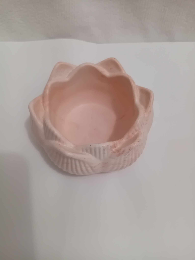 bougeoire fleur en jesmonite 