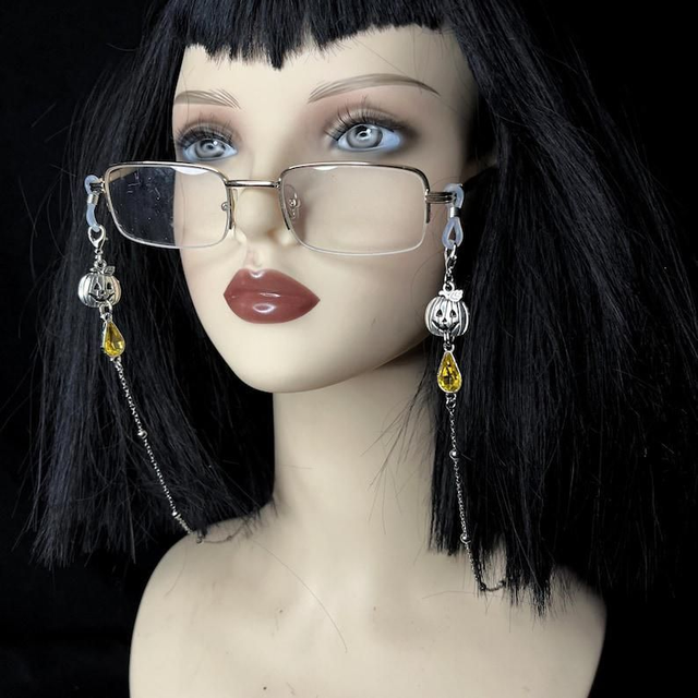 Pumpkin Spice Glasses chains 