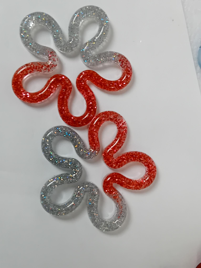 Pampille contour fleur 