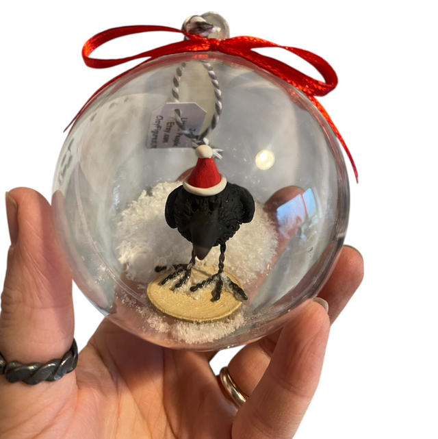 Crow bauble 