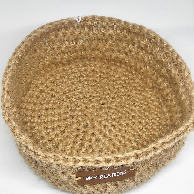 Vide poche minimaliste Moyen - jute