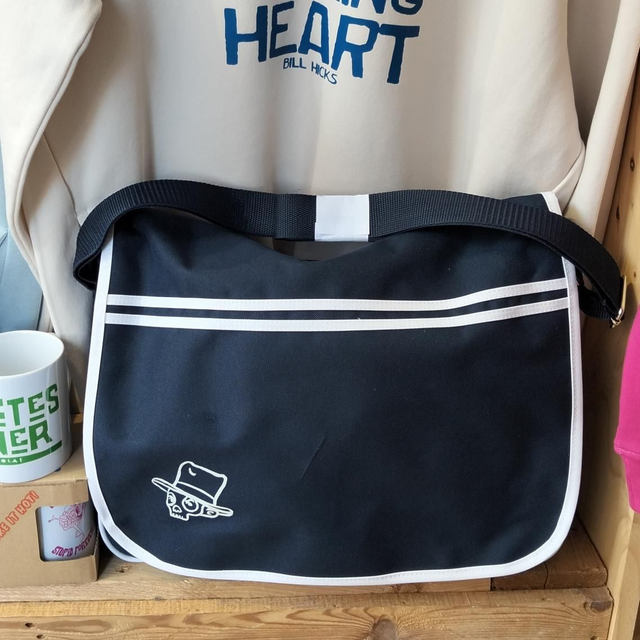 BOLSA RETRO TIPO CARTERO AZUL