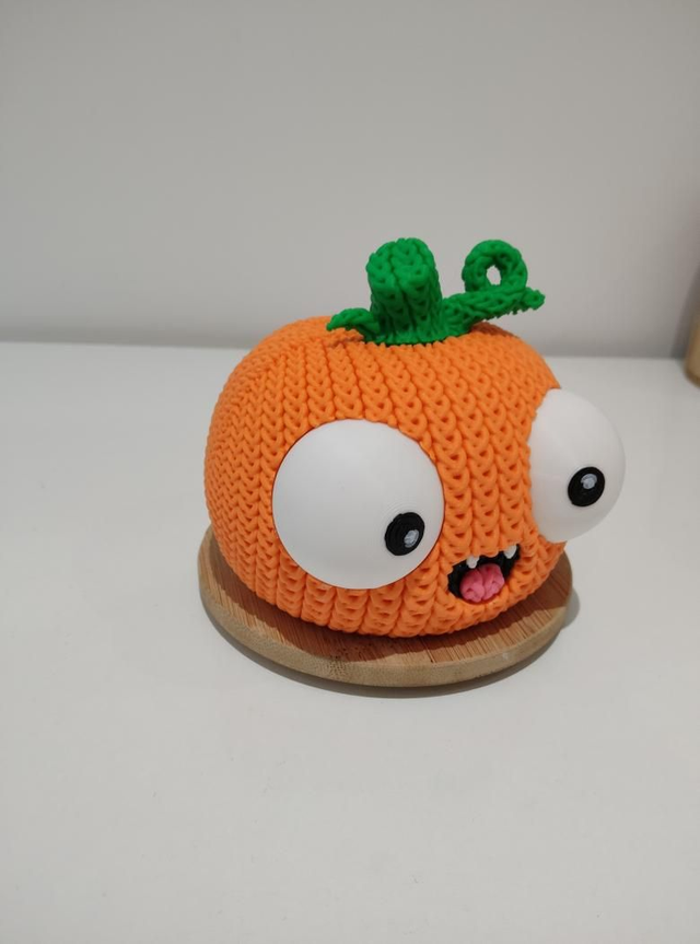 Citrouille yeux mobiles