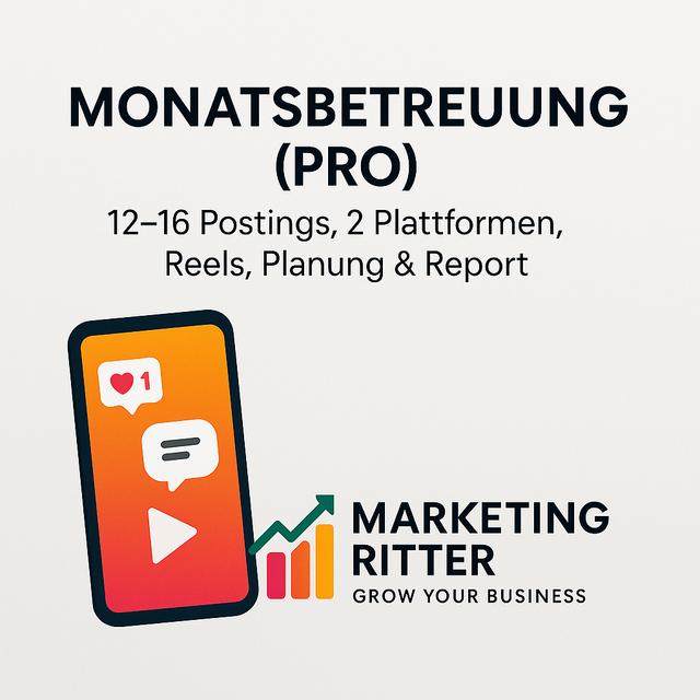 Monatsbetreuung (Pro)
