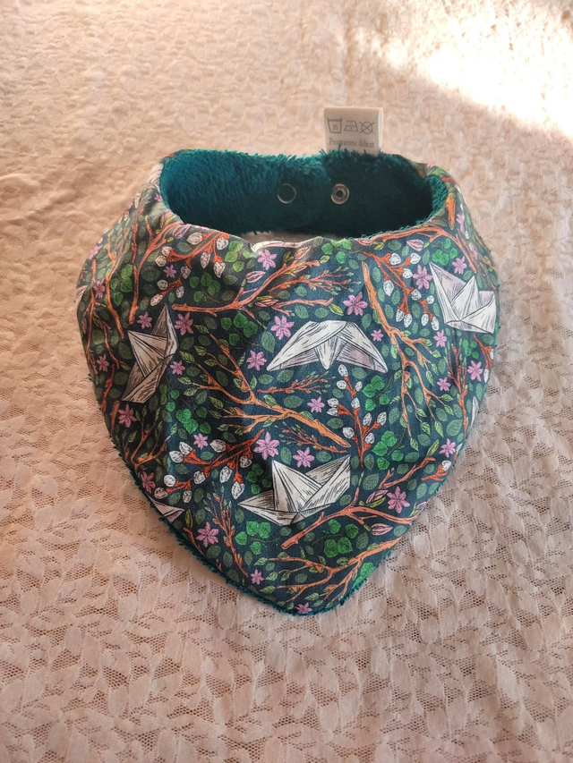 Bavoir bandana Petit bateau 