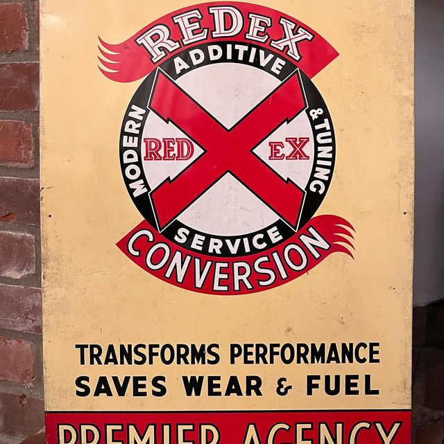 1950’s REDeX PREMIER AGENCY Sign