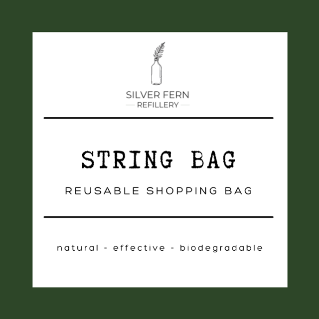 String Bag | Cotton or 100% Recycled Plastic