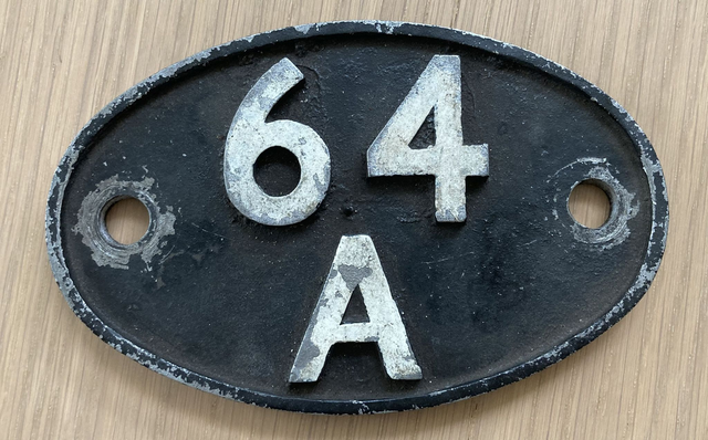 64A St. Margarets replica shed plate