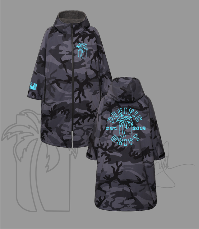 Beachside - Custom Print Camo All Weather Robe