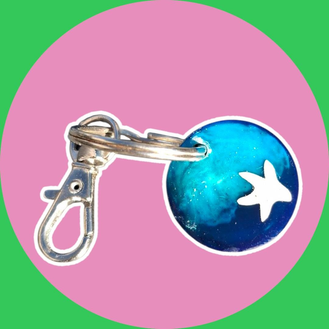 Porte-clés étoile de mer