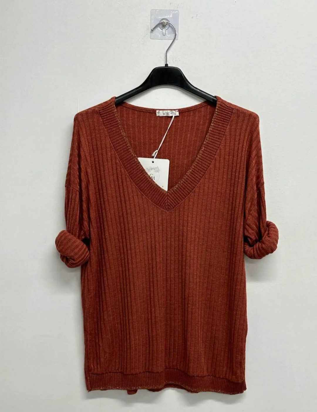 PULL ROUILLE CAMILLE 