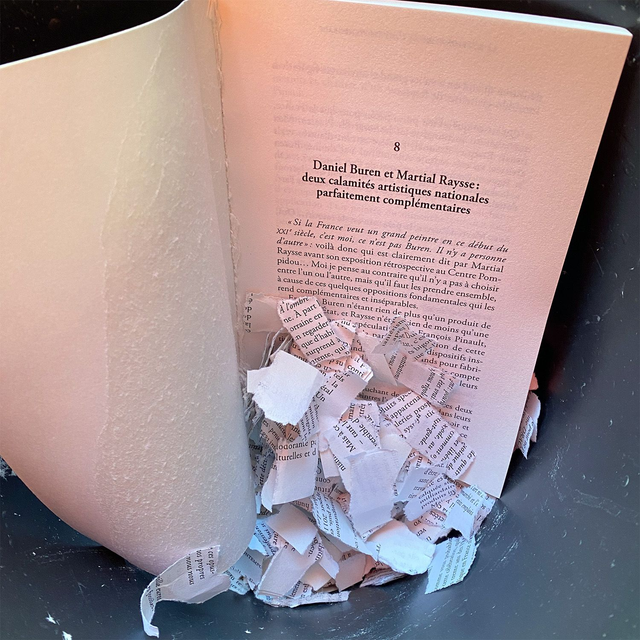 La bouffonnerie de l’art contemporain, recyclée