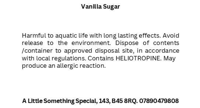 VANILLA SUGAR | MINI MELT