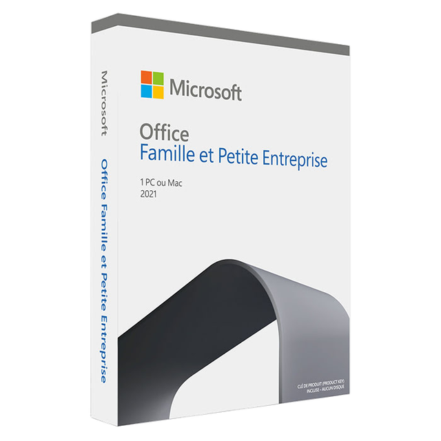 Logiciel suite bureautique Microsoft - Office Famille/Petite Entreprise 2021 - COEM