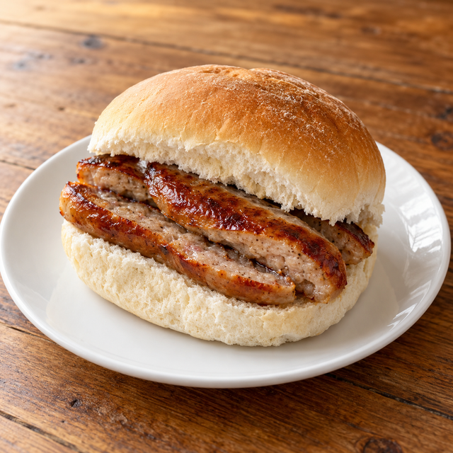 Jumbo Sausage Bap