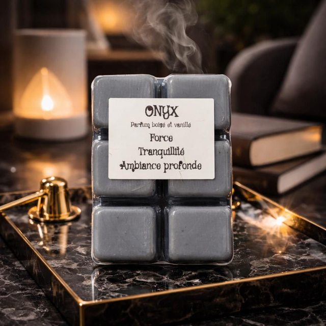 "Onyx" - Fondant pour brûleur - Cire de soja