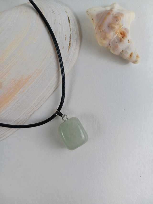 Collection Kubix : aventurine + collier - pièce 11 -