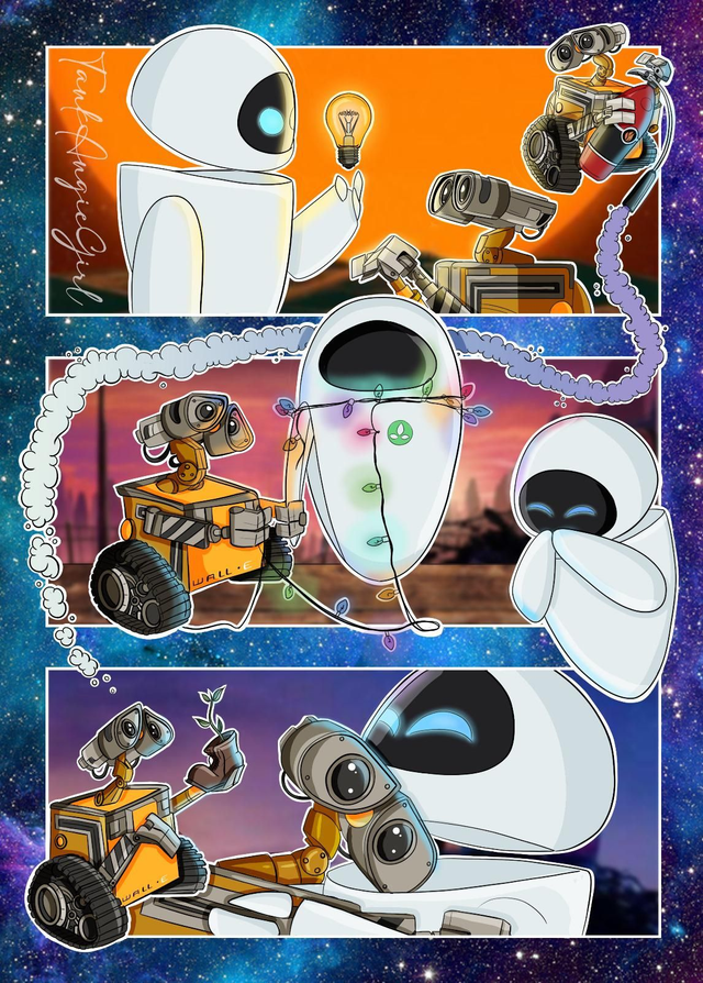 Planche Wall E