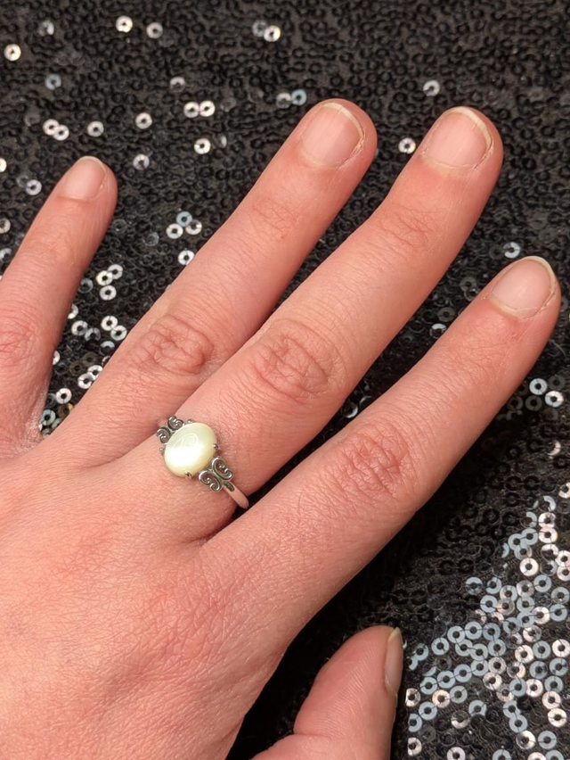 Bague nacre 