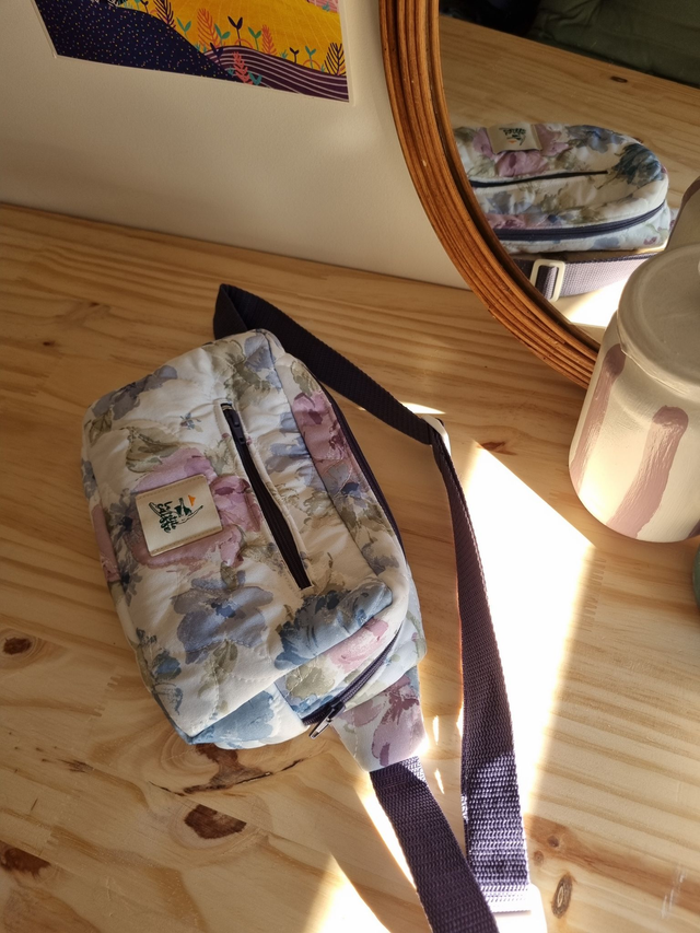 Banane rectangle fleuris