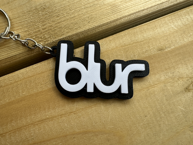 Blur Keychain