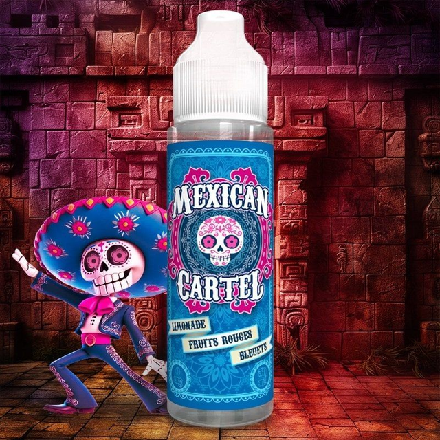 Limonade Fruits Rouges Bleuets Mexican Cartel 50 ml - 100 ml