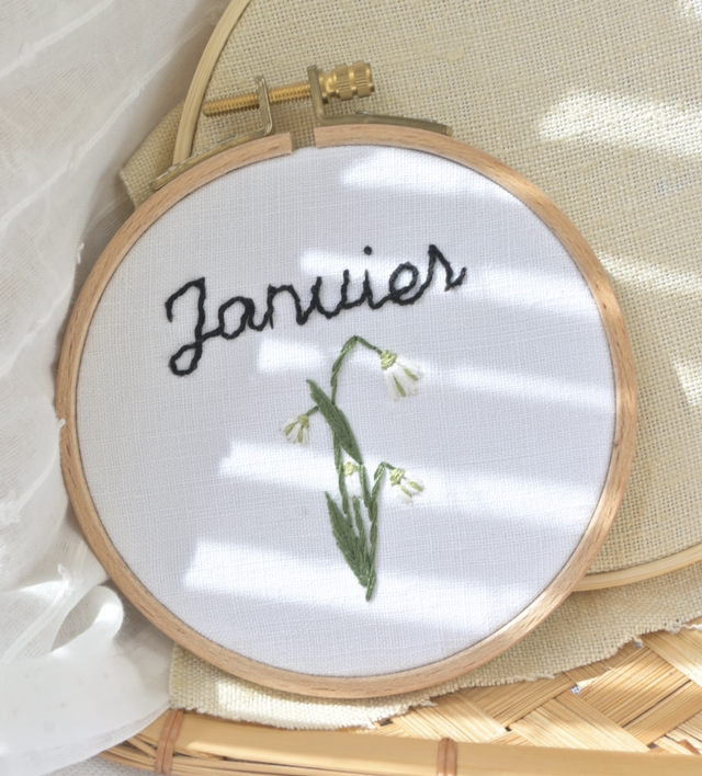 Fleur de Naissance Janvier 