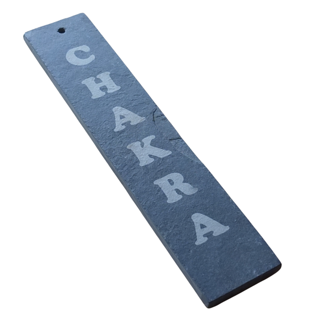 Hanging Slate Decoration - Chakra