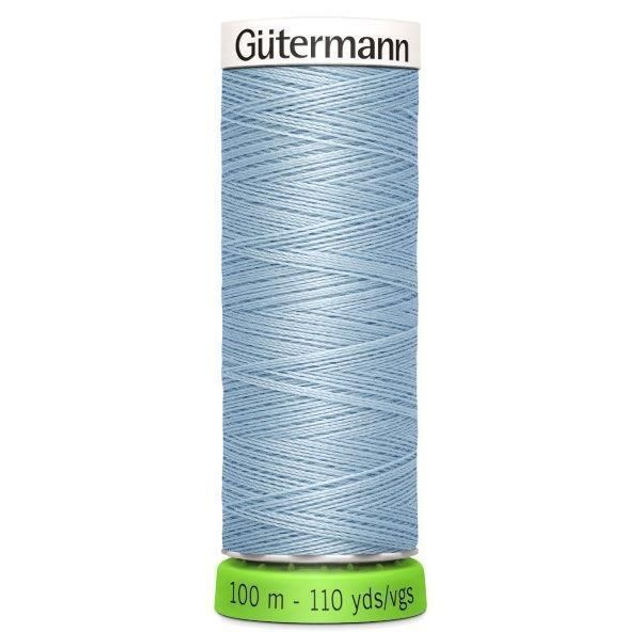 Gutermann Sew All Recycled rPET Thread 100m 75 - light blue