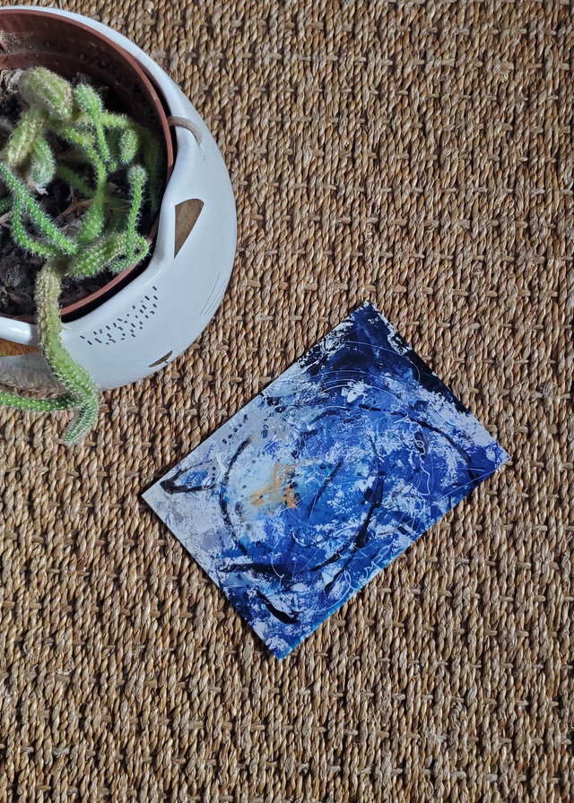 Carte postale du tableau &quot;L&#039;espoir du monde&quot;