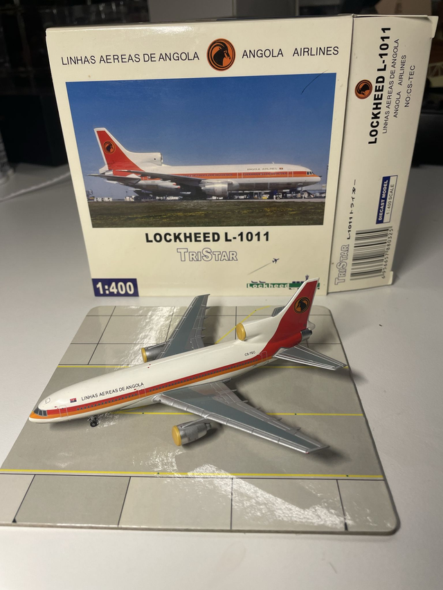 1/400 L-1011 Tristar Linhas Aereas de Angola CS-TEC 