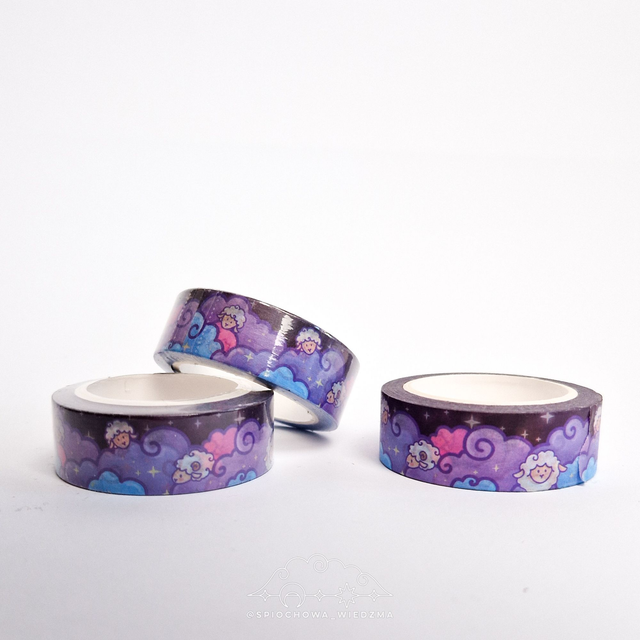 Taśma Washi senne owieczki | ZWIERZĘTA